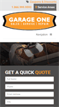 Mobile Screenshot of garageone.ca